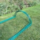 image 3 of Garden Plant Support Connecting Interlocking Metal Hoops (45cm x 60cm) - Pack of 2