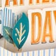 image 4 of Hallmark Paper Wonder Father's Day Card - 3D Pop-Up Leaves Design