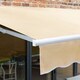 image 5 of 4.0m x 3.0m Retractable Manual Ivory Awning