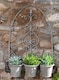 image 2 of Labrador Plant Pot Hanger - L5 x W5 x H10 cm | Black