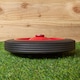 image 5 of Replacement 13" x 3" Puncture Proof / Solid Wheelbarrow Wheel With Axle