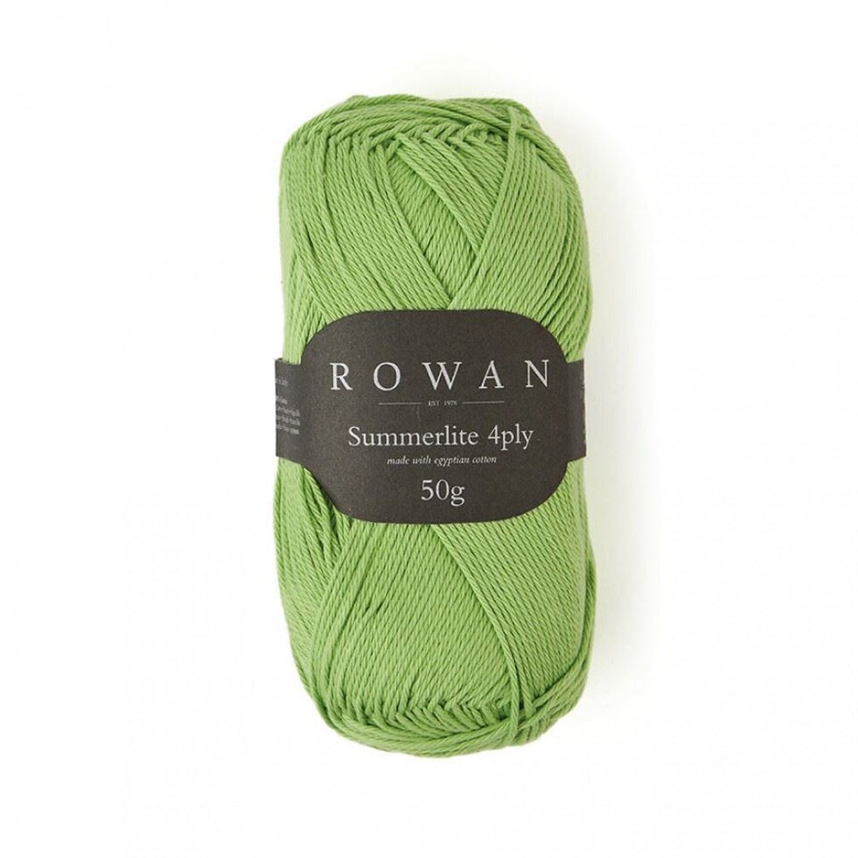 Rowan Green Summerlite 4 Ply Yarn (Value Pack 10 x 50g Balls) For Crochet, Knitting - 175m per ball