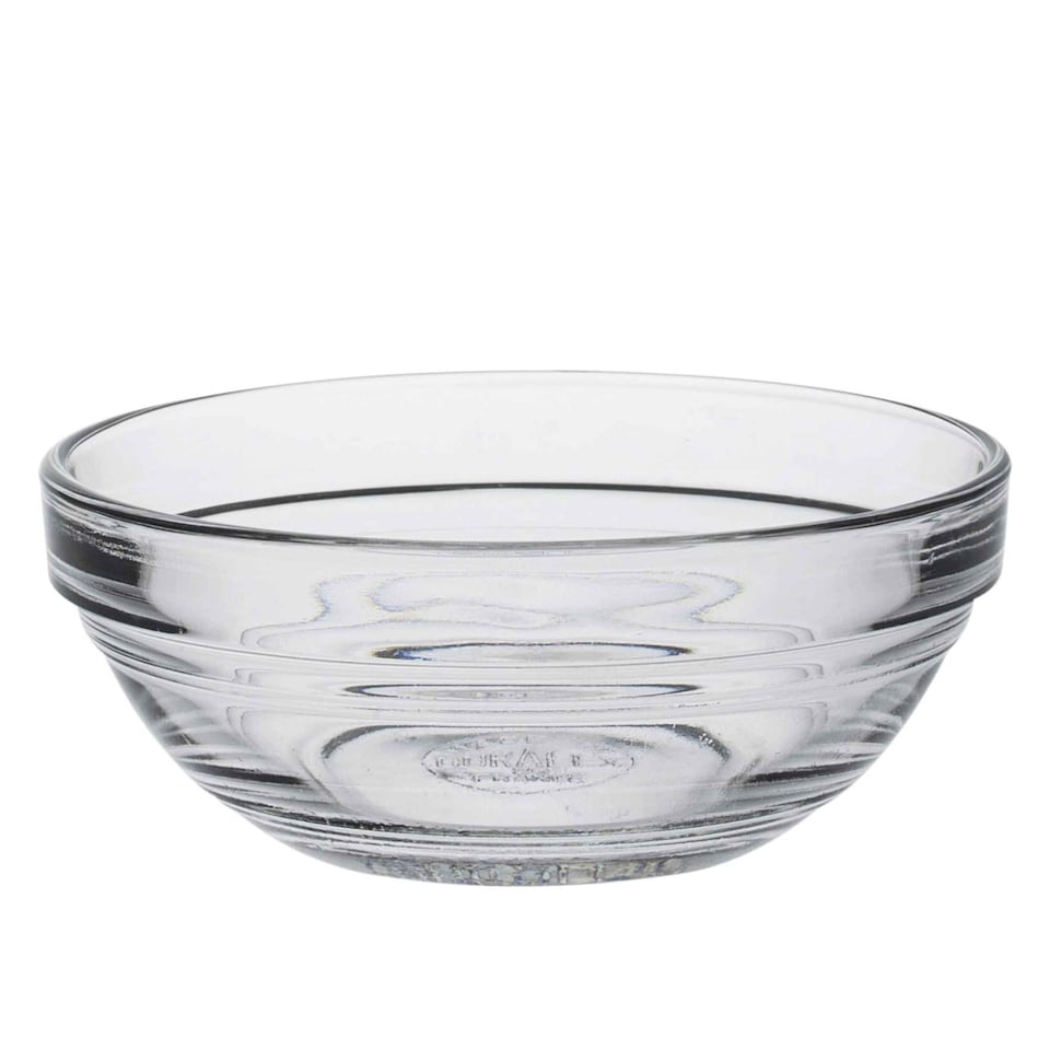 image 1 of Duralex Lys Stacking Glass Cooking / Ingredients / Food Bowl - 9cm | Clear | Clear
