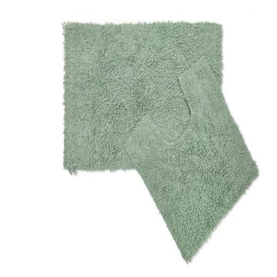 image 1 of Tumble Twist Collection Pure Cotton 2pc Bath set in Green