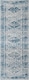 image 2 of LIVABLISS Monte Carlo-Vintage Traditional Boho Rug 80 x 220 cm | Blue Grey White