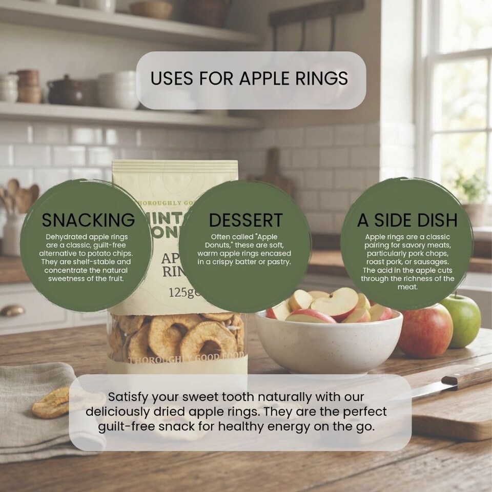 image 1 of Minton & Donello Apple Rings 6 x 125g | Multi