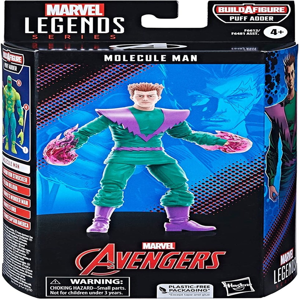 image 1 of Marvel Legends Series - Molecule Man Action Figure