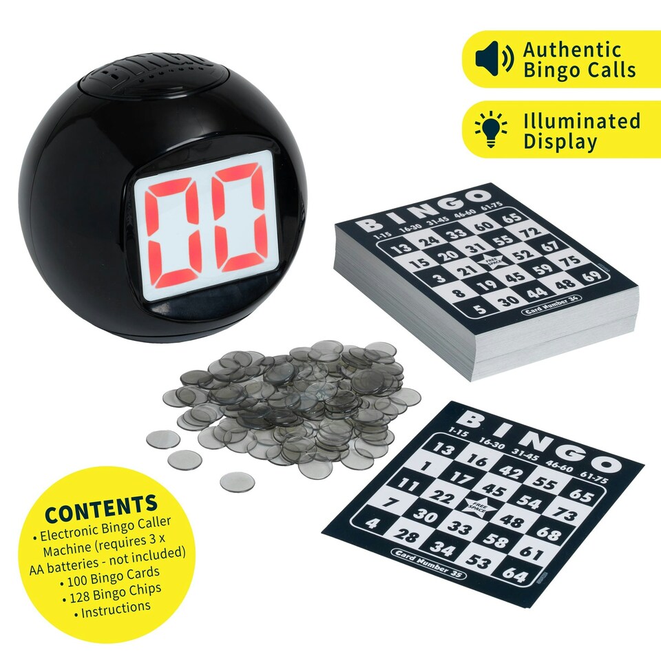 image 1 of Deluxe Electronic Bingo