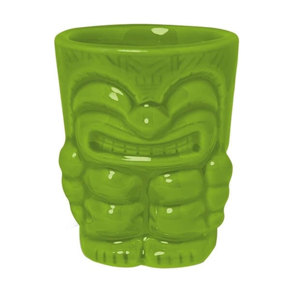 image 1 of Bar Bespoke Ceramic Tiki Shots 4 Pack