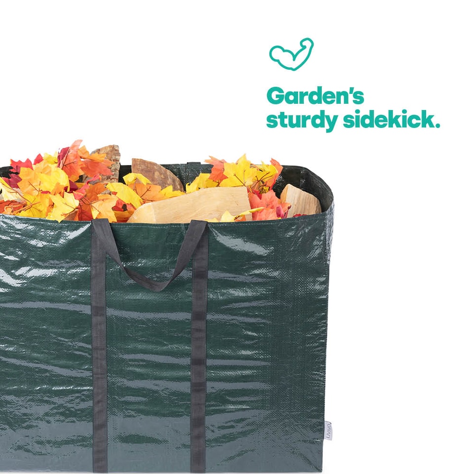 image 1 of 150L Reusable Garden Waste Bags Set of 2