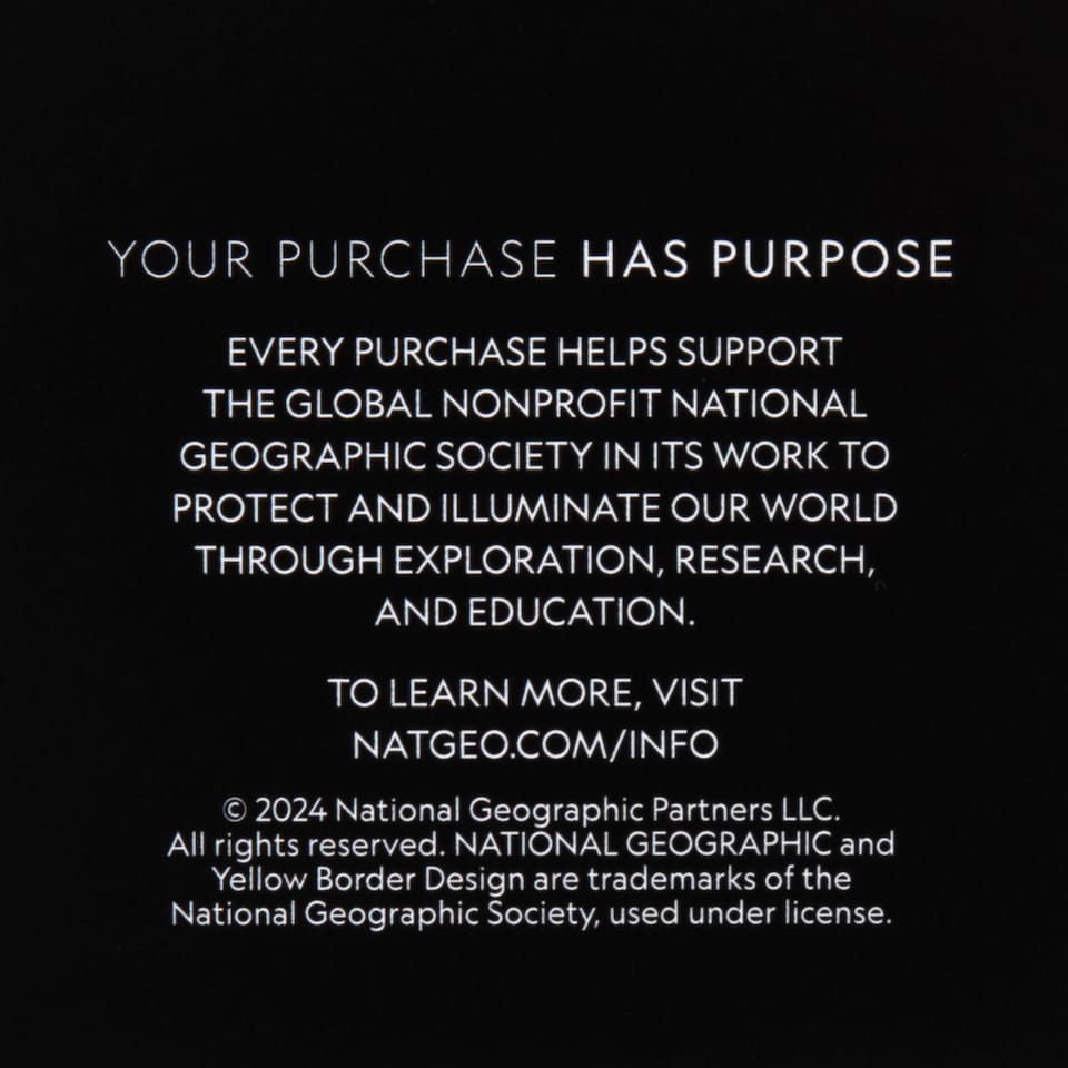 image 1 of National Geographic Photographic Animals Pack of 10 in 5 Designs Birthday Thank You Blank Cards