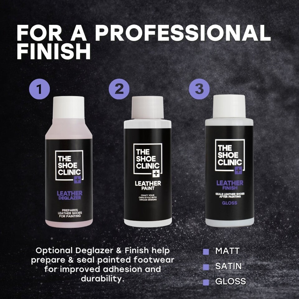 image 1 of Shoe Clinic - Leather Paint - 50ml - White