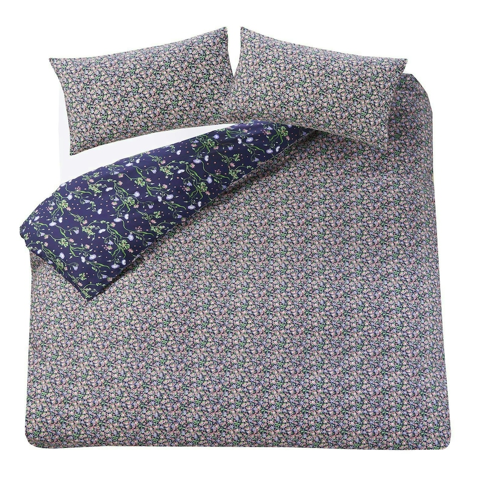 image 1 of Cath Kidston Nightshade Duvet Cover Set Blue | Double