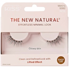 Kiss The New Natural Strip Eyelashes Glowy Skin