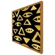 image 1 of Eyes & pyramids (Picture Frame) Brown | Oak | XL