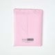 image 5 of Homescapes Pink Egyptian Cotton Fitted Sheet 200 TC, Single | Pink | Single