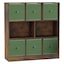 Rustic Brown & Pastel Green