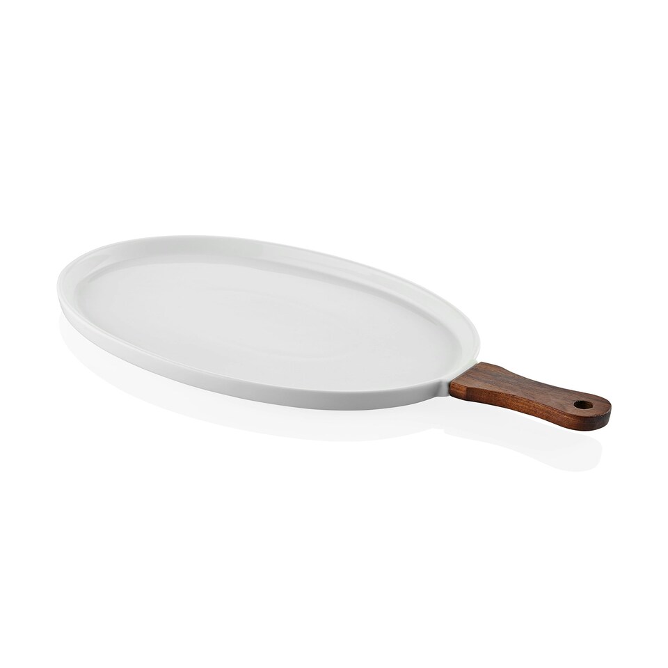 image 1 of Woody Collection Porcelain Serving Board