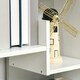image 8 of HOMCOM 6-Tier Bookshelf Freestanding Decorative Storage Shelves for Home White