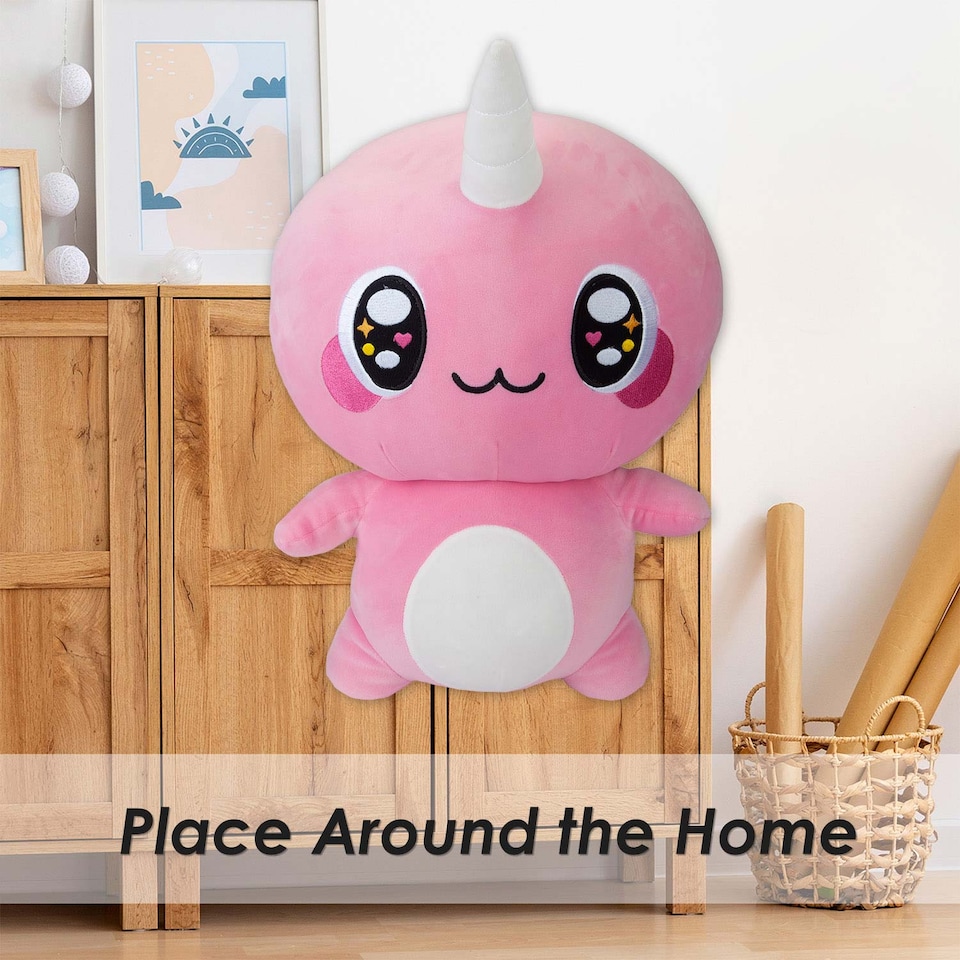 image 1 of PMS Naru Naru 45cm Huggable Plush Soft Toy - Cute Cuddly Stuffed Animal