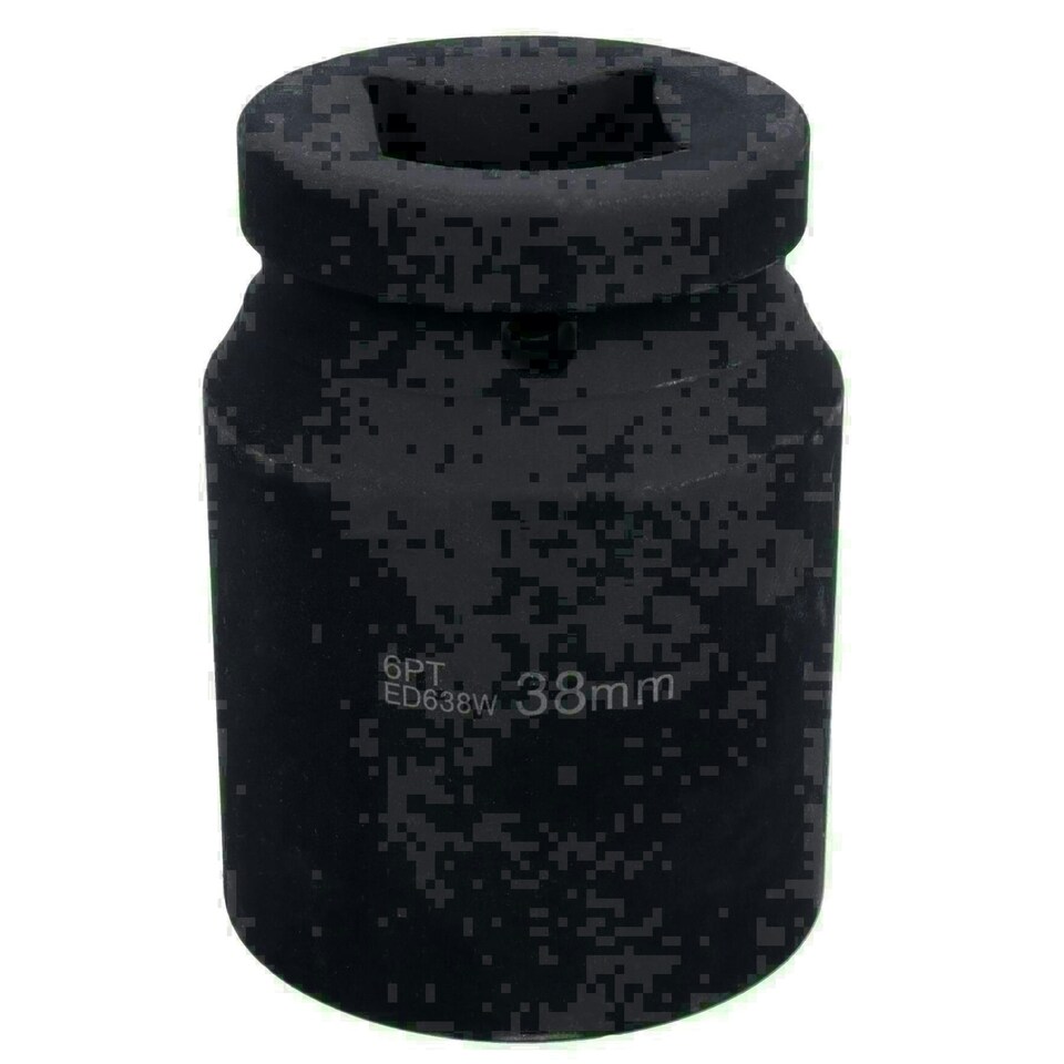 image 1 of 1" Drive 38mm Double Deep Impact Impacted Socket 6 Sided Single Hex HGV