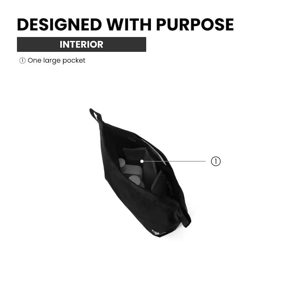 image 1 of CabinZero Ultralight Wash Pouch, Everyday Family Toiletry Bag