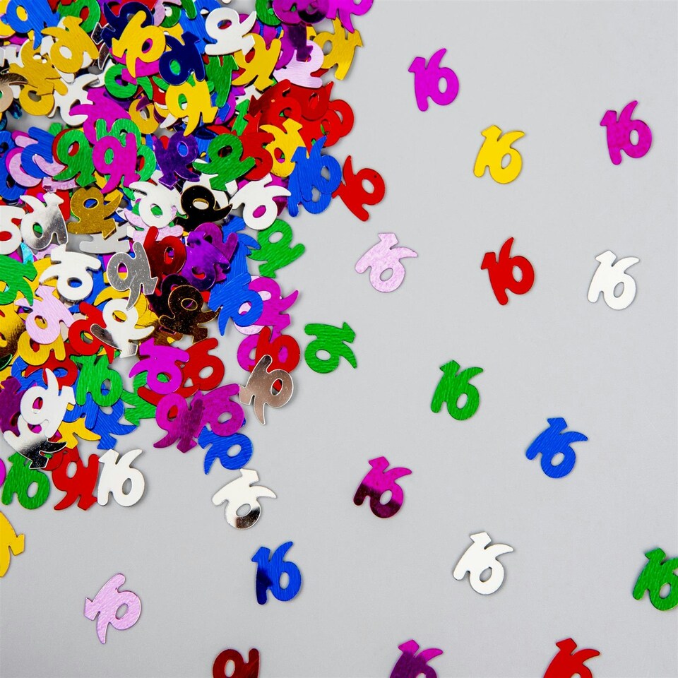 image 1 of 2 packs 16th Birthday Confetti