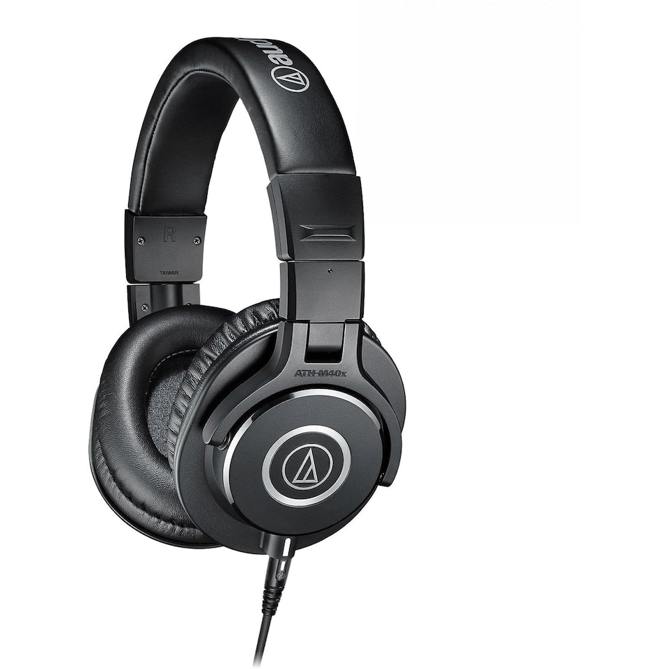 image 1 of Audio Technica ATH-M40X Wired On Ear Headphones  in Black