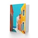 image 2 of Colourful Sea Italian Street Ocean view Birthday Card