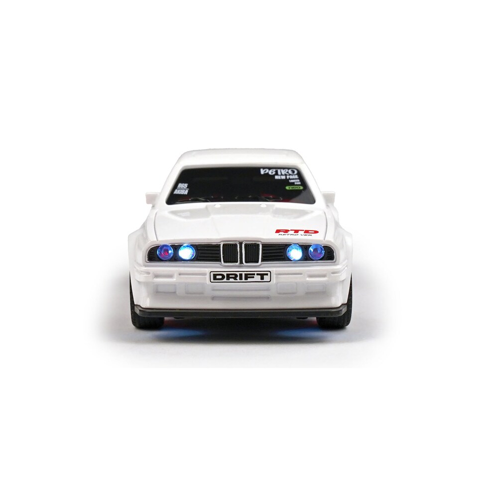 image 1 of RCG Racing Micro DC 'Legends' 1/43 Drift Car - EVO30 White