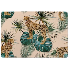 Tropical Cheetah Rug | Multi