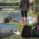 image 6 of Outsunny King Inflatable Mattress with Electric Pump, 203 x 152 x 46cm