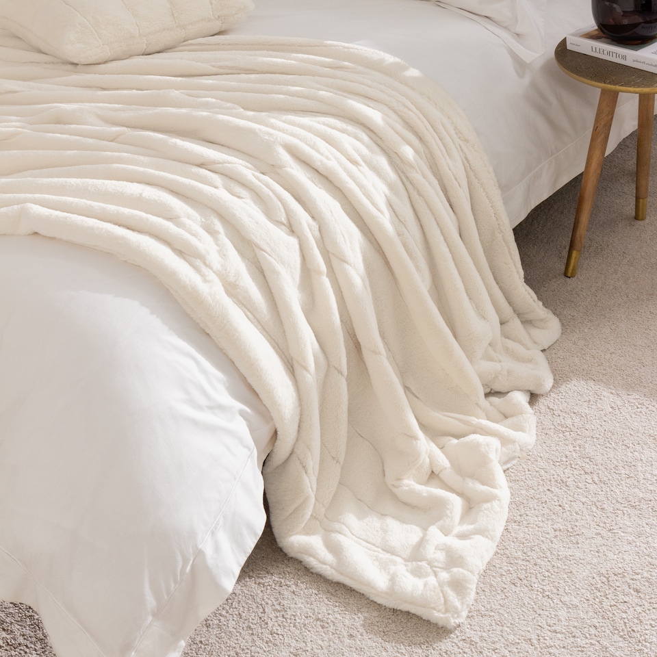 image 1 of Paoletti Empress Faux Fur Throw