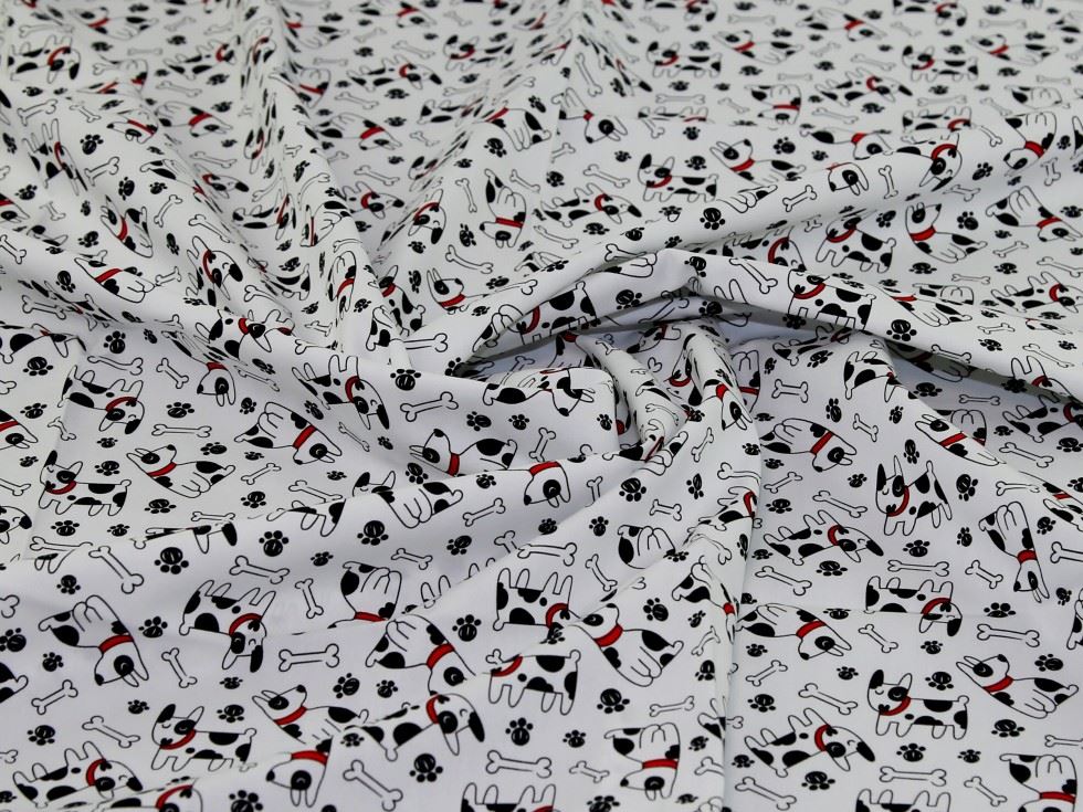 Rose and Hubble White 100% Cotton Poplin Dressmaking Fabric, 112.5cm / 44" Wide - per metre