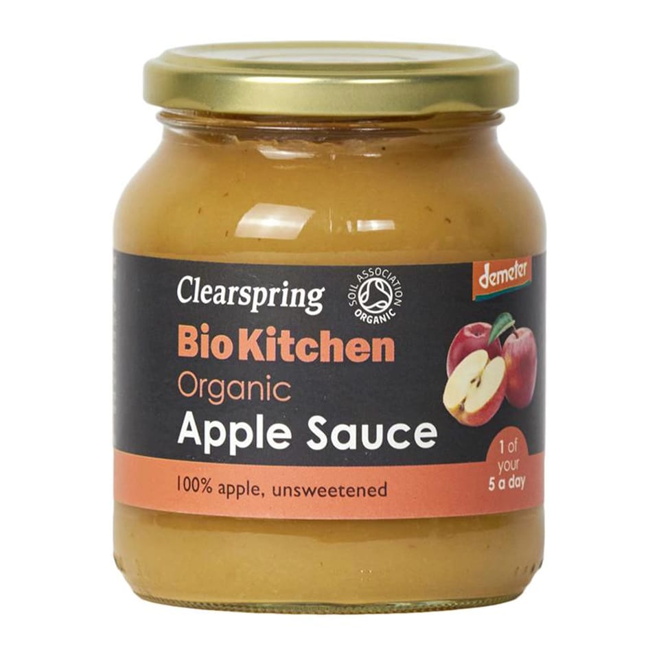 Organic Demeter Apple Sauce 360g (Clearspring) | Multi