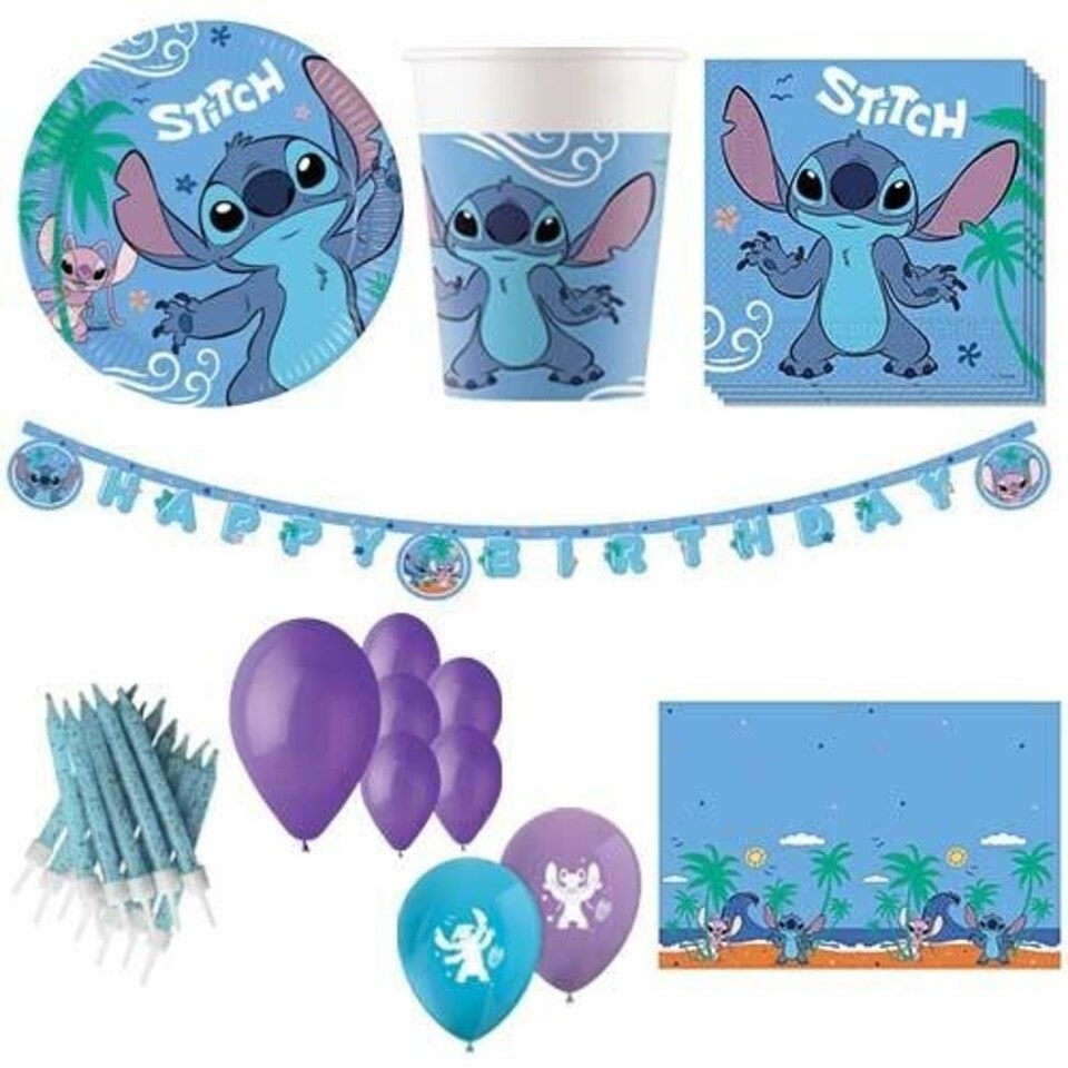 Lilo & Stitch Disney 16 Person Deluxe Party Pack