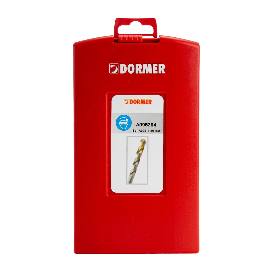 image 1 of Dormer anium Coated Jobber Drill Bit (Pack of 25) | Silver | Silver/Gold | One Size | 1