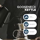 image 3 of DMD Electric Gooseneck Kettle Digital Display, 8mm Spout, 40-100°C Temp Control
