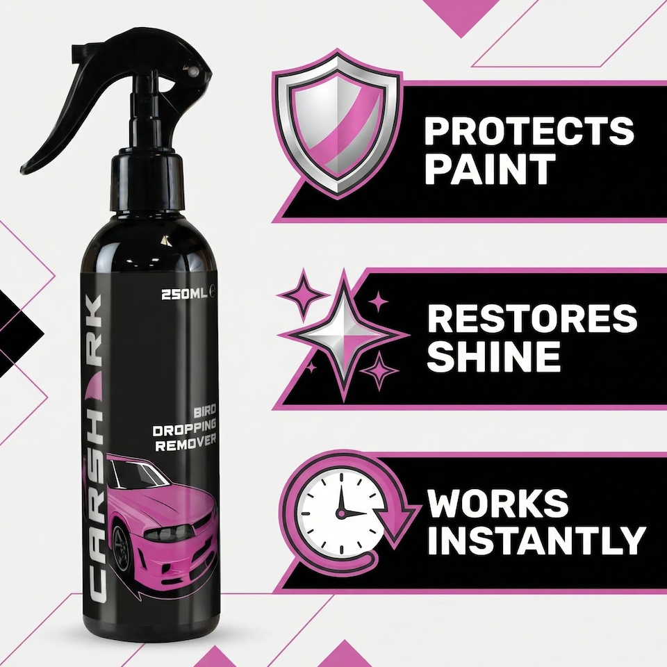 image 1 of CARSHARK Bird Dropping Remover 250ml - Fast Acting Formula
