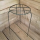 image 10 of Pack of 3 Tom Chambers Urban Dark Green Metal Herbaceous Garden Plant Support Grow Through Small 40cm x 20cm