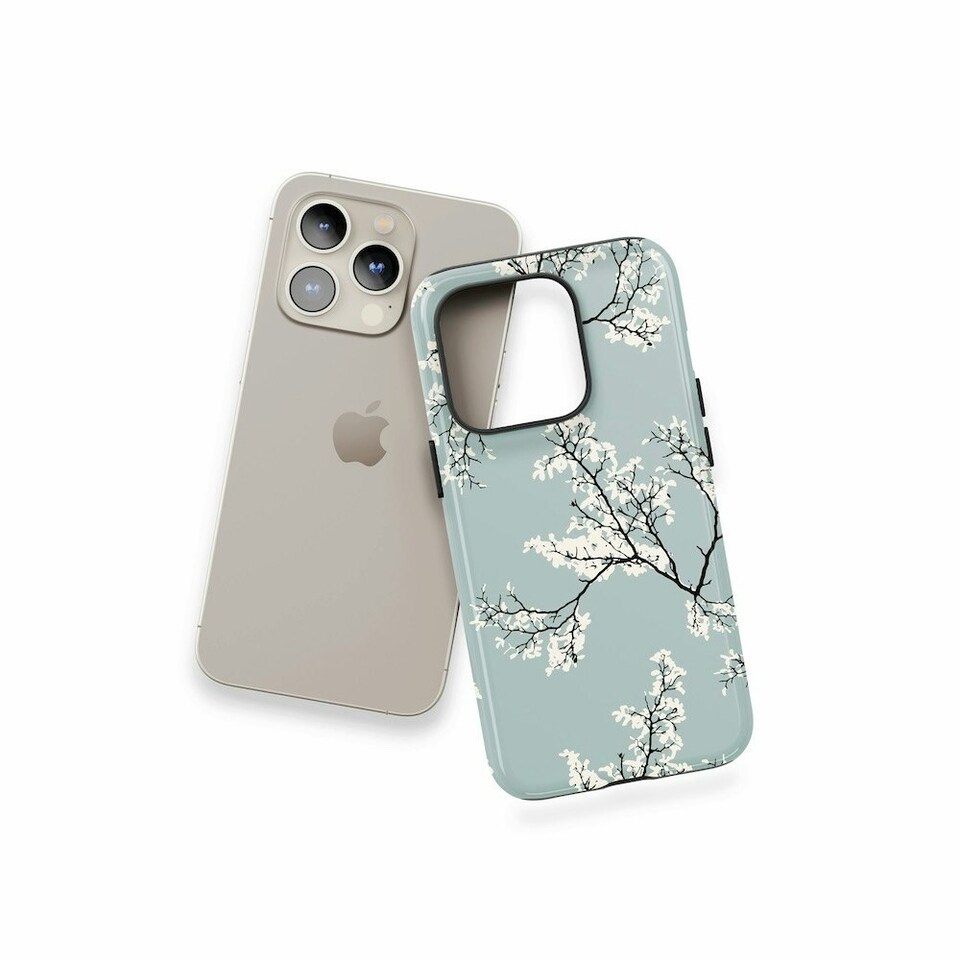 image 1 of Blossom Phone Case | Blue | Galaxy S22 Plus
Slim | Galaxy S22 Plus
Slim