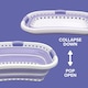 image 3 of Spring & Spruce Hip Hugging Collapsible Laundry Basket