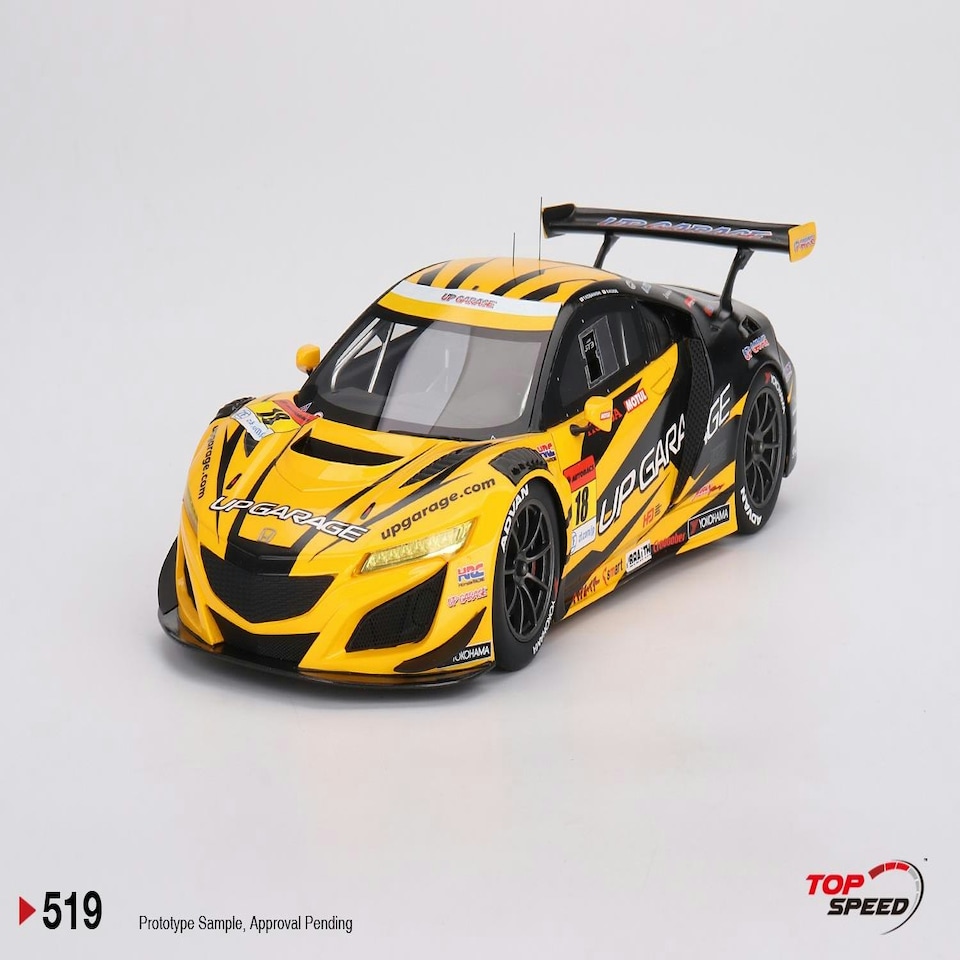 image 1 of Honda NSX GT3 EVO22 #18 Up Garage NSX GT3 GT Series 1:18 Scale TSM TS0519