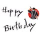 image 2 of Ninja Happy Birthday Cardboard Letter Banner 1.2m