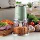 image 2 of Ariete 438/04 Vintage Mini Chopper, 400W, 600ml Graduated Beaker, 2 Speeds, Stainless Steel Blades, Green