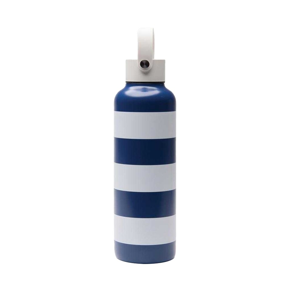 image 1 of Vinga Lagoa Stainless Steel 600ml Water Bottle | Blue | Navy | 1