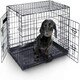 image 2 of Marco Paul 24"  Double Door Dog Crate Black