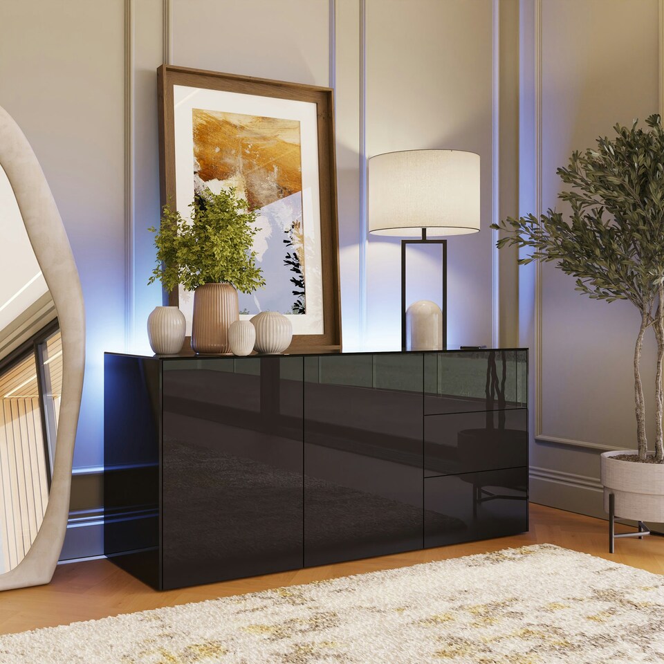 image 1 of Frank Olsen Intel Sideboard Black | Black