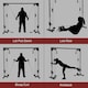 image 3 of SPORTNOW Cable Crossover Machine for Full Body Strength Training