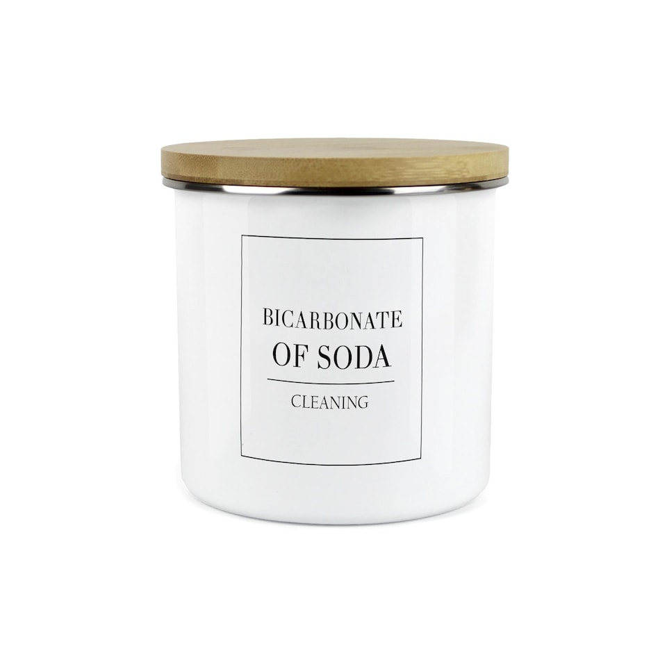 image 1 of Minimalist Large Bicarbonate of Soda Storage Canister